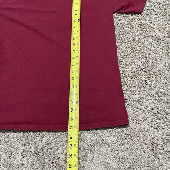 Florida State University Seminoles Shirt Mens Medium Red Garnet Marching Chiefs - Picture 6 of 7